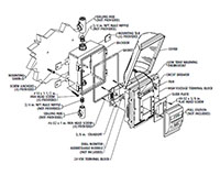 STI-1200A-HTR Stopper II® Heated Enclosure Type Pull Station Protective Cover - 2