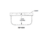 Top View for Bio Protectors Snooper Stopper® Keypad Cover