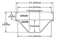 STI-8230-SS Smoke Detector Damage Stopper® Protective Cover - 2