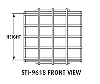 Front View of STI-9618 Motion Detector Damage Stopper® Guard