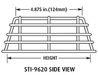 Side View of STI-9620 Motion Detector Damage Stopper® Guard