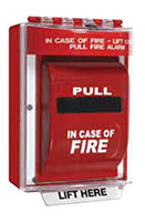 STI Universal Stopper® Protective Polycarbonate Covers with Label