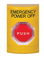 Yellow Color STI Stopper® Station Pushbutton Switches