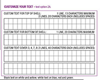 Customize your Text