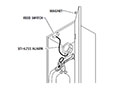 Reed Switch Activation in STI-6255 Mini Theft Stopper® Alarm