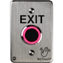 NoTouch® US Single-Gang, Exit Stainless Steel Infrared (IR) Pushbutton Switch (Rest)