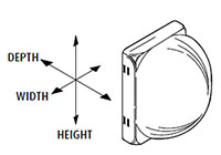 STI-1221A,1221A4X, 1221B, 1221C, 1221D, and 1221E Strobe Damage Stoppers® Pull Station Protective Cover